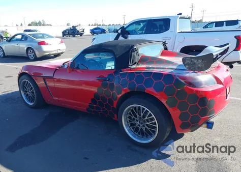 2008 Saturn Sky Red Line from USA, damaged, VIN 1G8MF35X48Y132225